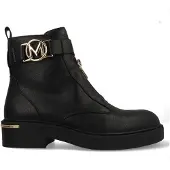 Mexx Micla Kasia Enkellaarsjes Plat - zwart - Maat 37