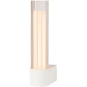 SLV LED-Bad-Wandlampe Lygant single, weiß, Aluminium