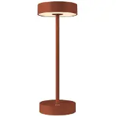 SLV Tischlampe für den Außenbereich Vinolina Rost - wiederaufladbar