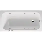 Duravit Whirlwanne Qatego 150x75cm, Jet-Sys, EB-Version, 1 RS, we.