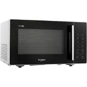 Whirlpool MWP 251 SB Freistehende Solo-Mikrowelle, 25 L, 900 W, Jet-Start, Warmhalte- &amp; Auto-Reinigungsfunktion, Joghurt-Gär- &amp; Teig-Gare-Programme, Schwarz