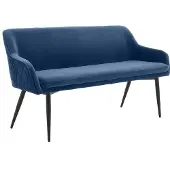 SalesFever Sitzbank 160 cm Samt