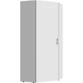 Wimex Eckschrank "Multiraumkonzept", weiß, B:80cm H:185cm T:80cm, Schränke, Eckschrank, Schranksystem