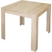 Mäusbacher Ausziehtisch Küchentisch Esstisch 80x80 Eiche sägerau