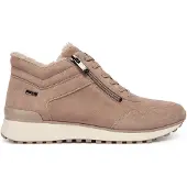 Caprice Taupe Suede Stiefelette Braun : 39