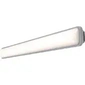 Osram Submarine Feuchtraumleuchte, Grau, 1.2M, 36W, 4000K, IP65, Polycarbonat-Gehäuse, werkzeuglose Montage, 3000 lm, staubgeschützt