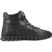 Carmela für Damen. 16270803-NEGRO Stiefeletten aus Leder 162708 schwarz (37), Wohnung, Schnürsenkel, Reißverschluss, Lässig