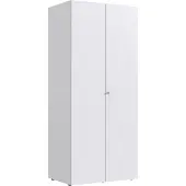 Wimex Kleiderschrank "Multiraumkonzept", weiß, B:80cm H:185cm T:54cm, Schränke, Kleiderschrank, abschließbar