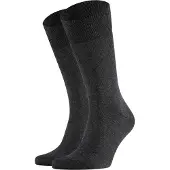 Falke Happy Socken 2 Paar Dunkelgrau Melange