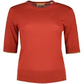 Scotch & Soda 177117 Kurzarm-pullover Orange XS Frau Orange XS