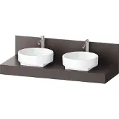 Duravit Konsole Balcoon 140x55x37cm, 2 A., Be beids., braun ma