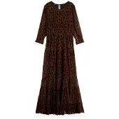 Scotch & Soda Ufu00977t Langarmkleid Mit 3/4 Ärmeln