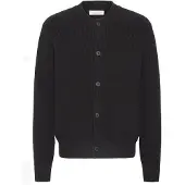 Casual Friday Strickjacke "Strickjacke CFRodhe", Herren, Gr. XL, schwarz (schwarz beauty), Obermaterial: 100% Baumwolle CO., Strickjacken Strickjacke