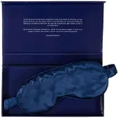 Beauty Pillow Luxury Silk Slaapmasker Galaxy Blue