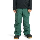 Quiksilver Snowboardhose "Utility", Kinder, Gr. 14, grün, Obermaterial: 100% Polyester., Hosen Snowboardhose