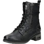 Mustang Shoes Schnürstiefelette "Shoes Stiefelette Lederimitat/Textil"
