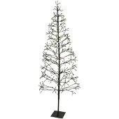 Wellhome Weihnachtsbaum Mit 9 Ästen Und 160 Led-lichtern 120 Cm