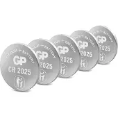 GP CR2025 Lithium Knopfzelle 3V 5 Stück
