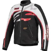Alpinestars Axton Jacke Black Off White Bright Red, Größe: M