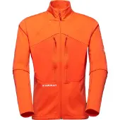 Mammut - Eiger Nordwand Advanced Midlayer Jacket - Fleecejacke Gr M orange