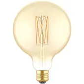 Creative Cables 2700k Golden Carbon Line Long Filament Globe 7w Led-lampe