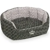 Nobby Seoli, Polster-Haustier-Bett, Drinnen, Hund, Grau, andere, Plüsch