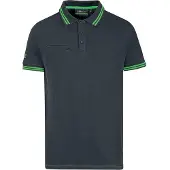 U Power Way Kurzarm-poloshirt Grau L Grau L