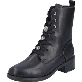 Rieker Winterstiefelette Schnürstiefelette, Boots, Blockabsatz, mit Schmuckelementen