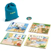 Djeco Brettspiel -Tapikekoi Was fehlt im Haus?