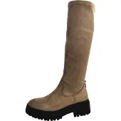 Mexx Phaedre Keto Damenschuhe Reißverschluss Schaftstiefel Beige Freizeit