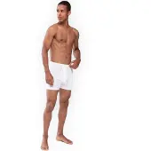 Mey Schlüpfer "Hose kurz Hose kurz", Herren, Gr. 8, 1 Stk., Feinripp, weiß, Feinripp, , Unterhosen Schlüpfer