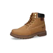 Dockers by Gerli Damenschuhe Schnürstiefel Beige Freizeit