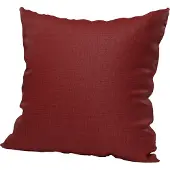 Homing Dekokissen "St. Tropez" Gr. 1, rot (rot, unifarben), B:40cm L:40cm, Polyester, Dekokissen_Sitzkissen_Kissenhüllen, Dekokissen, Pflegeleicht