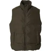 Jack & Jones Steppweste "JJESOHO BODYWARMER COLLAR SN", Herren, Gr. XS, grün (rosin), Web, Obermaterial: 100% Polyester, unifarben, regular fit hüftlang, Westen Steppweste