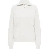 ONLY Strickpullover "ONLBAKER L/S ZIP PULLOVER KNT NOOS"