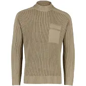 Hugo Boss Strickpullover "Andern" Rundhalsausschnitt, relaxed fit, Strickmix