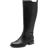 Tamaris Damen Stiefel Leder schwarz 42