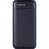 ADATA POWER BANK USB 10000MAH BLACK/PC100-14BK