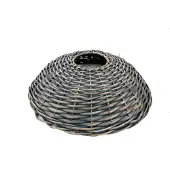 Westmann Rattan Weihnachtsbaum Rock Santa-3 Grau Ø 87 cm