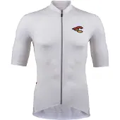 Cinelli Tempo Mesh Kurzarm-radtrikot Weiß S Mann Weiß S