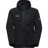 Mammut - Falera Pro Midlayer Hooded Jacket - Fleecejacke Gr L schwarz