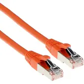ACT FB7125, 25 m, Cat6a, S/FTP (S-STP), RJ-45, RJ-45, Orange