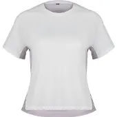 Stoic - Women's PerformanceMerino SpikenSt. Shirt II - Merinoshirt Gr L grau/weiß