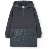 Boboli Fleece Combined Langarmkleid