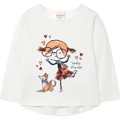 Boboli Knit Langarm-t-shirt Weiß 4 Years Mädchen Weiß 4 Years