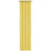 Wirth Vorhang "Holmsund 288g/qm" Gr. 8, gelb, B:172cm H:160cm, Chenille, Polyacryl, Gardinen, Vorhang
