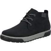 Rieker Winterboots , Herren, Gr. 42, Schurwolle, schwarz, Lederimitat, Schuhe Winterboots, mit Schurwollfutter