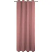 Wirth Vorhang "Trondheim B", rosa, B:132cm H:235cm, Chenille, Polyacryl, Gardinen, Vorhang