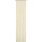 Wirth 1100000002199 "LORCA" Gr. 1, beige (creme), B:132cm H:150cm, Obermaterial: 66% Polyester, 34% Baumwolle, Gardinen, 1100000002199