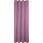 Wirth 1100000002199 "Newbury" Gr. 1, lila (flieder), B:130cm H:145cm, Jacquard, Baumwolle, Polyester, Gardinen, 1100000002199